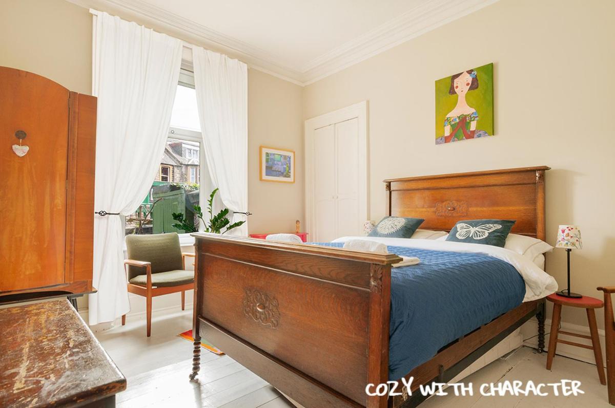 Cozy With Character Vibrant Cottage Style Flat At Leith Links Park Эдинбург Экстерьер фото