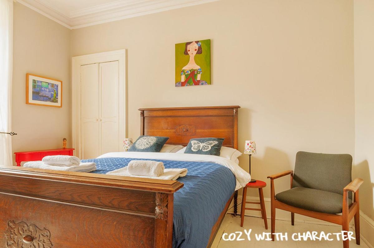 Cozy With Character Vibrant Cottage Style Flat At Leith Links Park Эдинбург Экстерьер фото