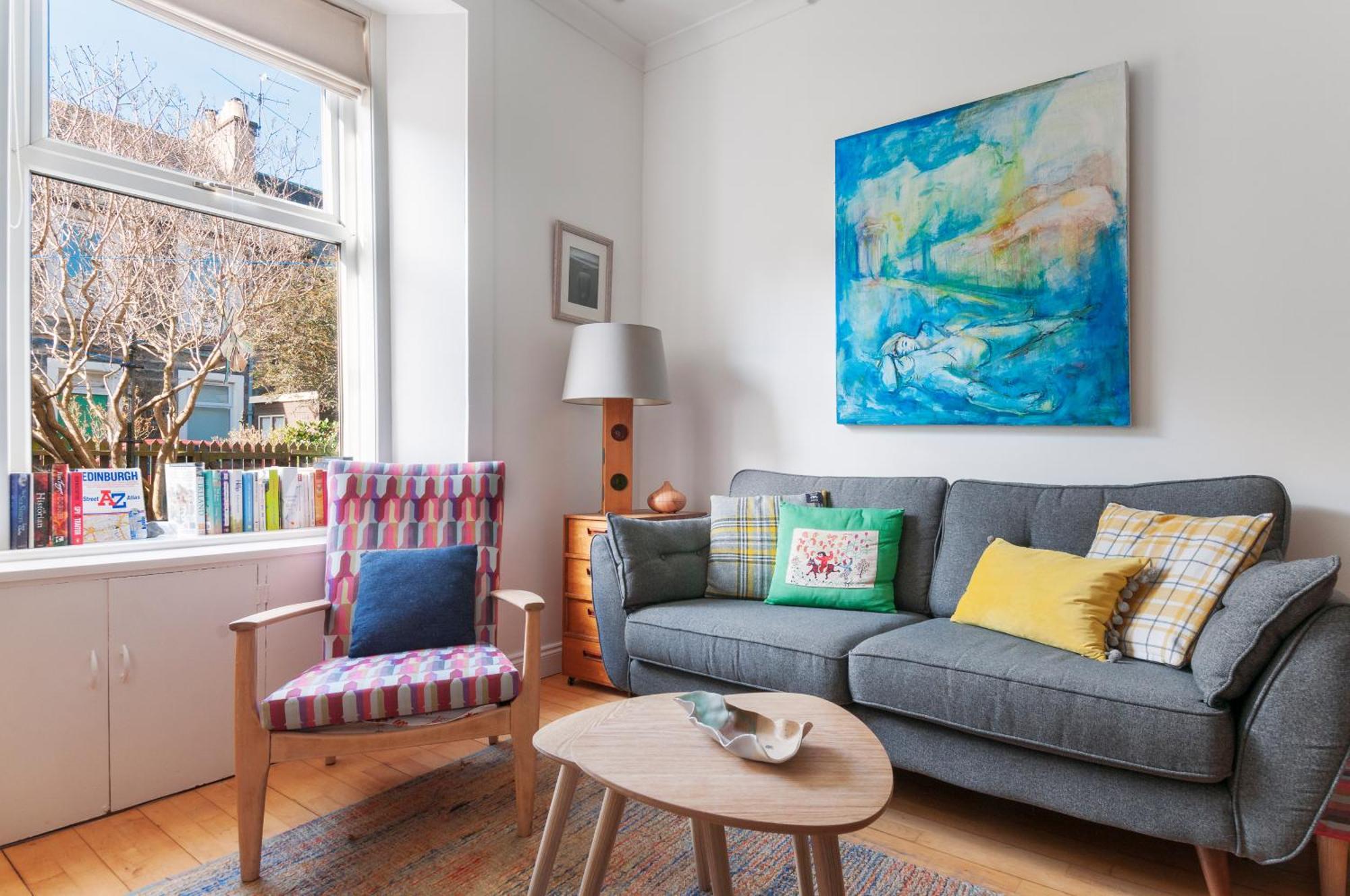 Cozy With Character Vibrant Cottage Style Flat At Leith Links Park Эдинбург Экстерьер фото